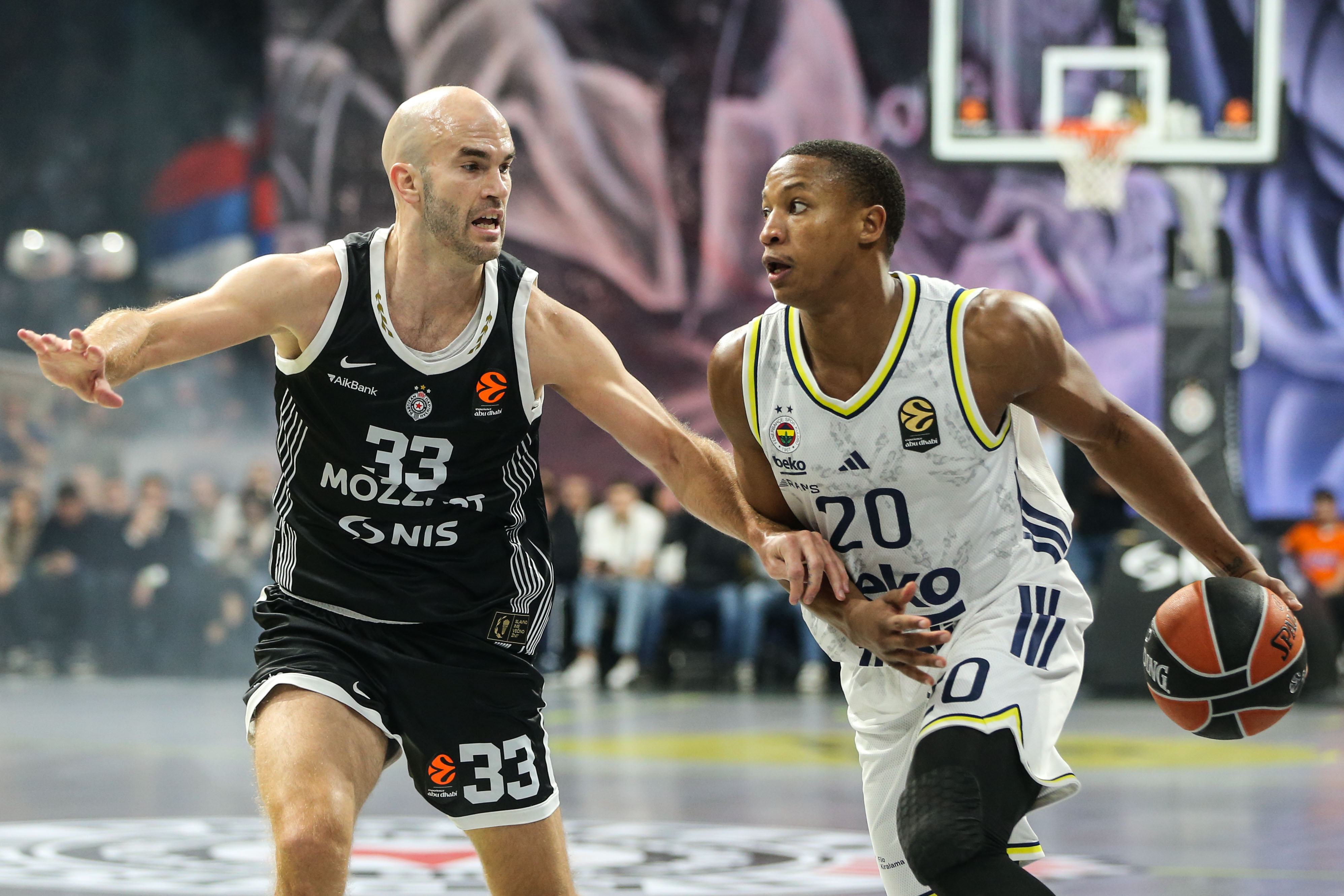 Fenerbahçe Beko'dan Partizan deplasmanında 99 sayılık zafer