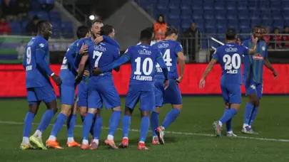 Çaykur Rizespor kupada gol oldu yağdı