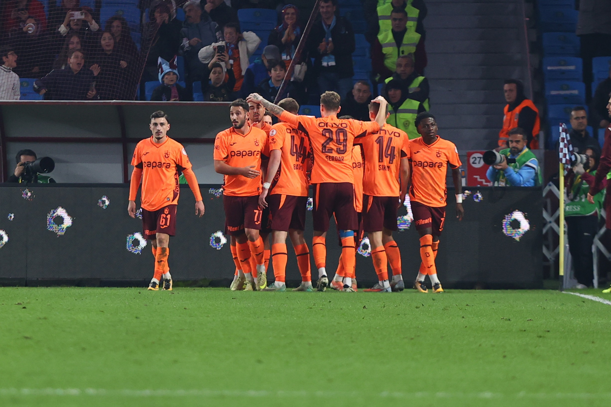 Türkiye Kupası'nda grup aşamasına yükseldi: Trabzonspor ikinci yarıda galibiyeti aldı