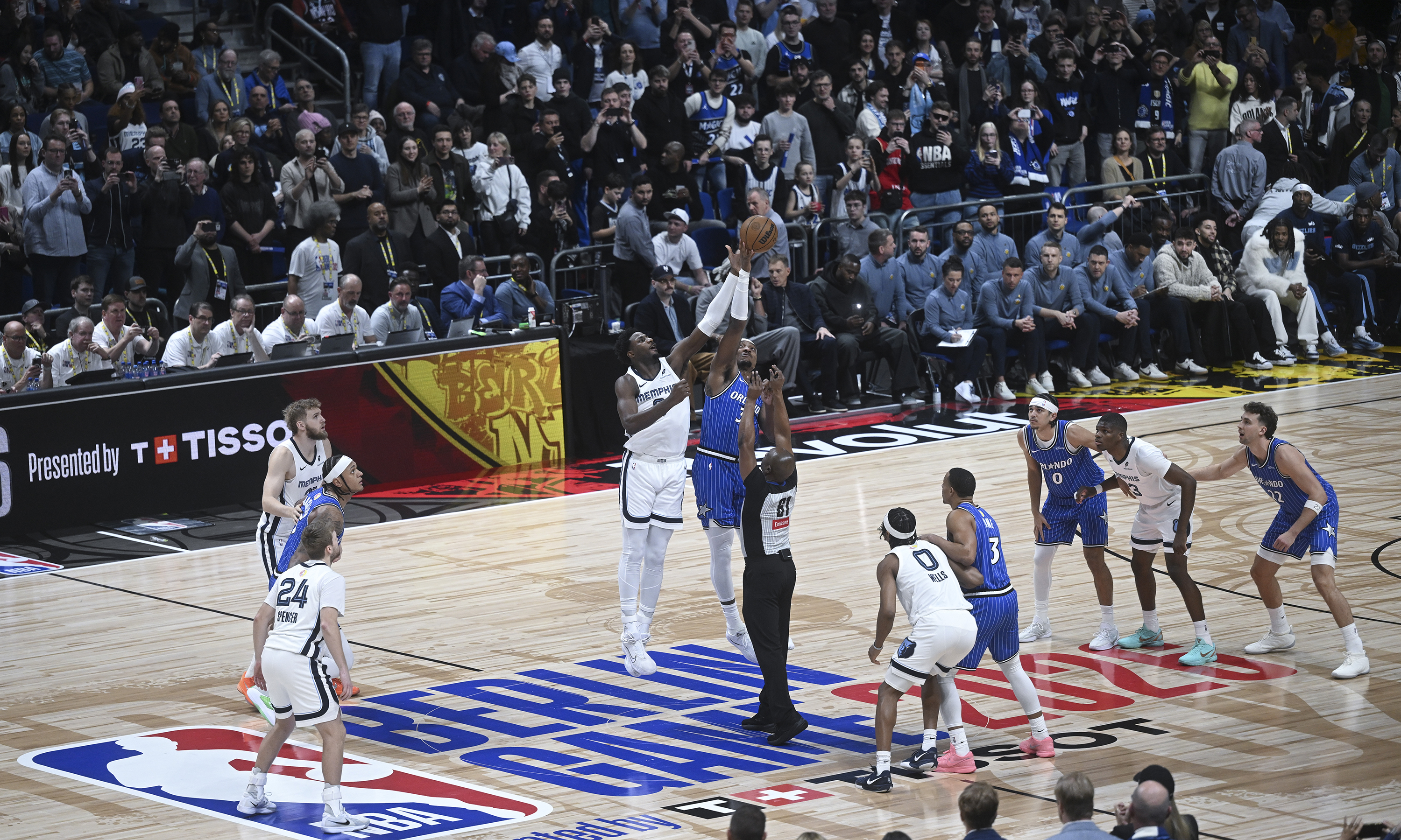 Hidayet Türkoğlu, NBA maçını Almanya'da izledi