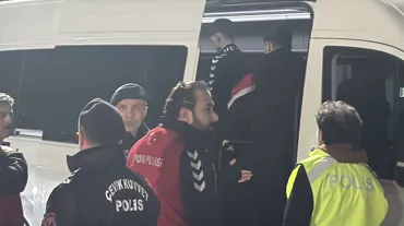 Samsun'da Trabzonspor takım otobüsünü taşladıkları iddiasıyla 6 kişi gözaltına alındı