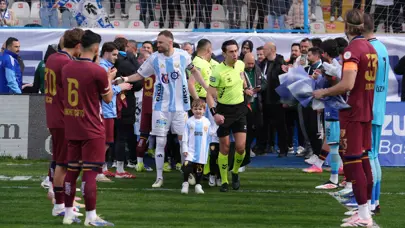 Erzurumspor'a büyük jest: Maç öncesi fair play örneği
