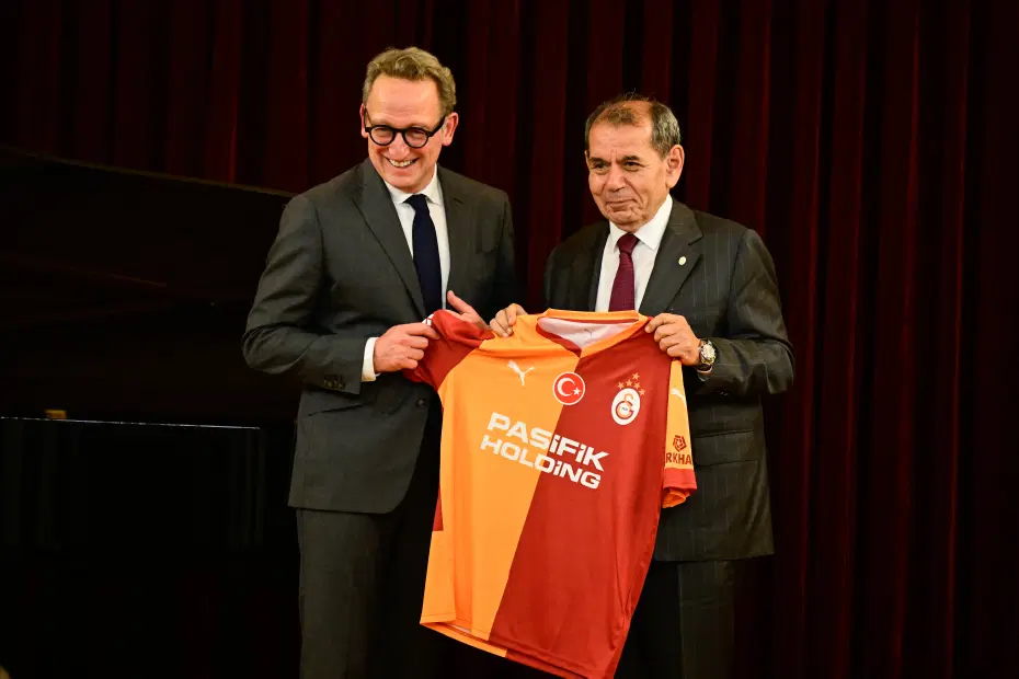 Brüksel Bölgesi Başbakanı Boris Dillies, Galatasaray Lisesi'ni ziyaret etti - 5