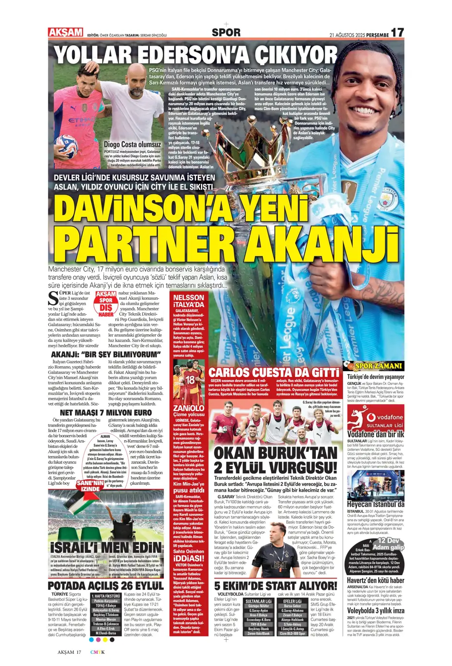"Benfica'yı Kadıköy'de salladık ama yıkamadık" | Sporun manşetleri - 35