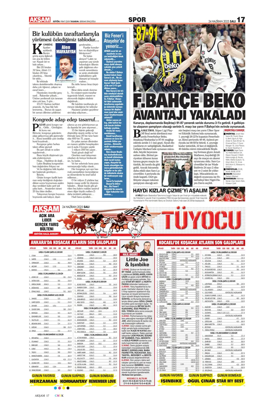 "Victor Osimhen'de son 16 gün" | Sporun manşetleri - 36