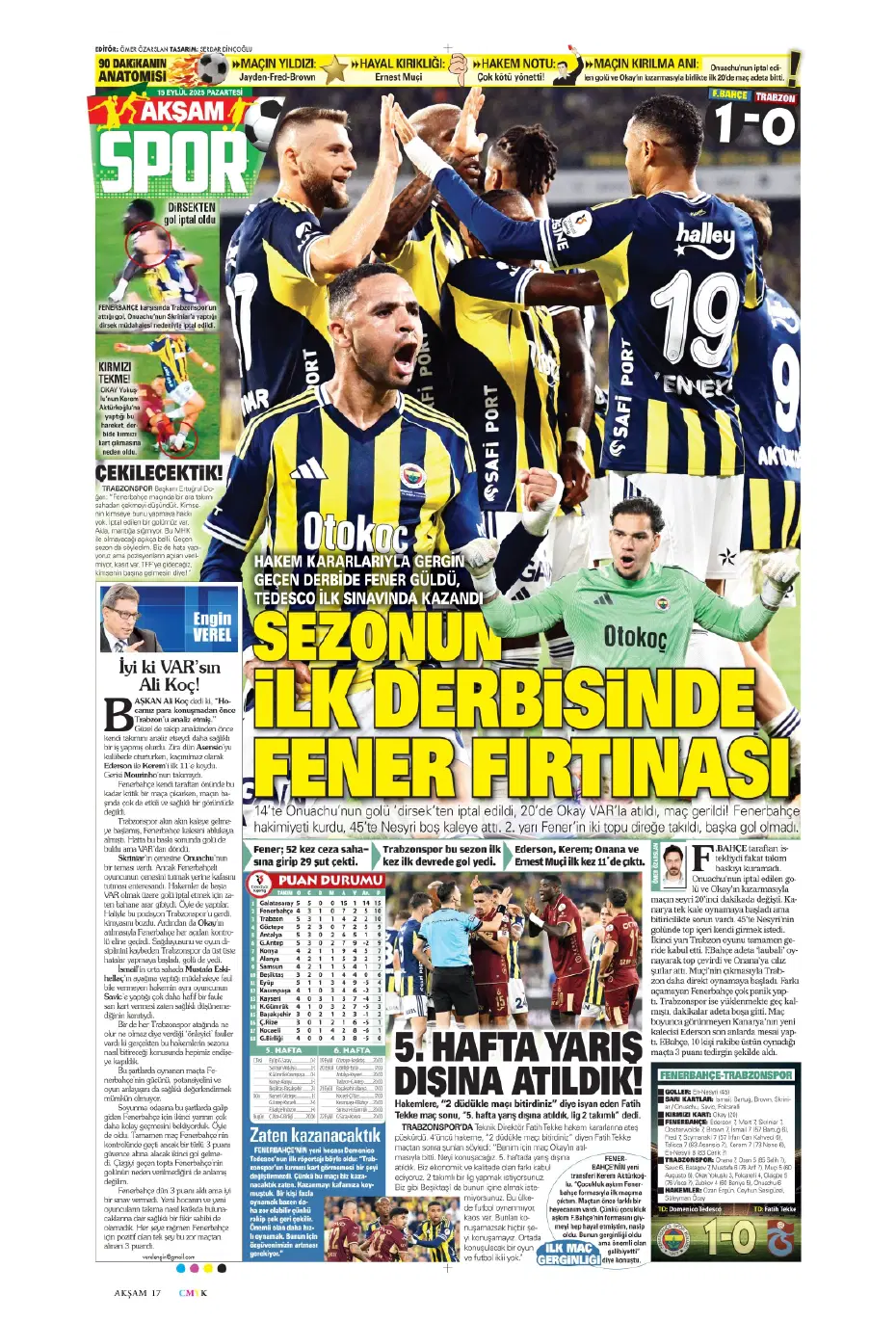 "Galatasaray'da Leroy Sane sıkıntısı" | Sporun manşetleri - 28