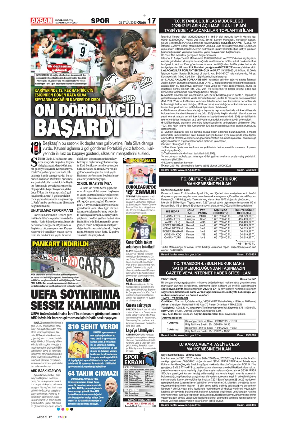 "Volkan Demirel'den Fenerbahçe'ye cevap" | Sporun manşetleri - 35