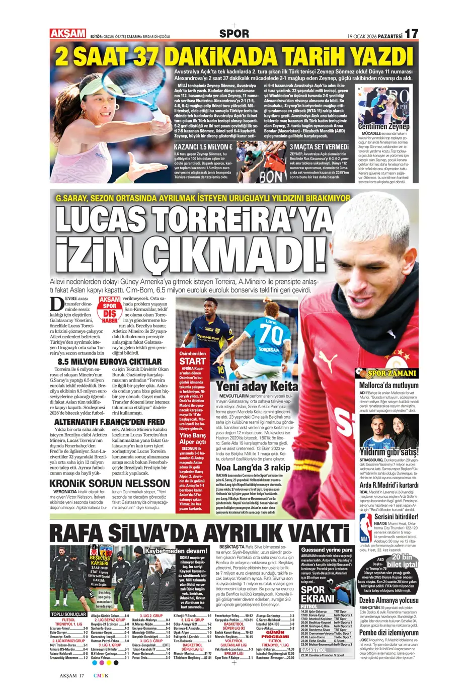 "Sonunda Maestro bombası patlıyor" | Sporun manşetleri - 35