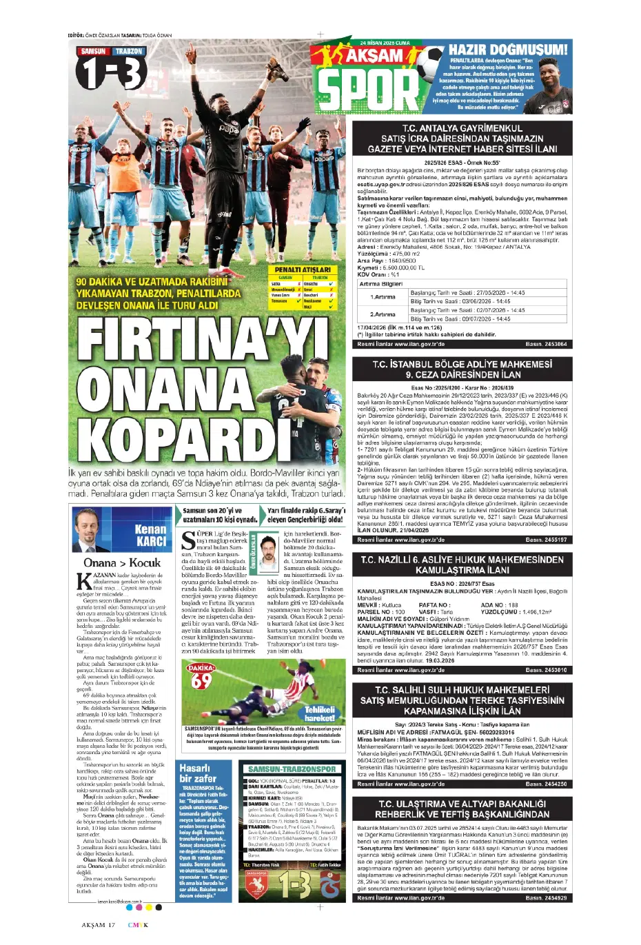 Ve Osimhen için kritik gün geldi çattı | Sporun manşetleri - 22