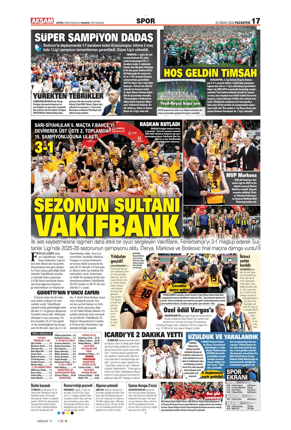 Eyvah! Gabriel Sara için geliyorlar | Sporun manşetleri - 23 Eyvah! Gabriel Sara için geliyorlar | Sporun manşetleri - 23
