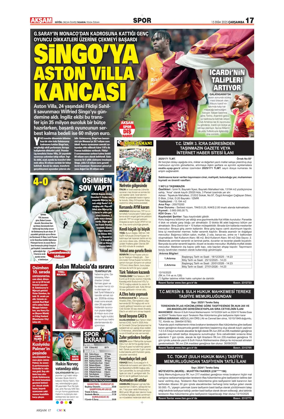 "Gürcistan'a dünyayı dar ettik" | Sporun manşetleri - 36