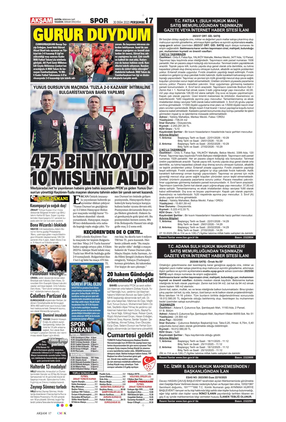 "Talisca teklife "Evet" dedi" | Sporun manşetleri - 34