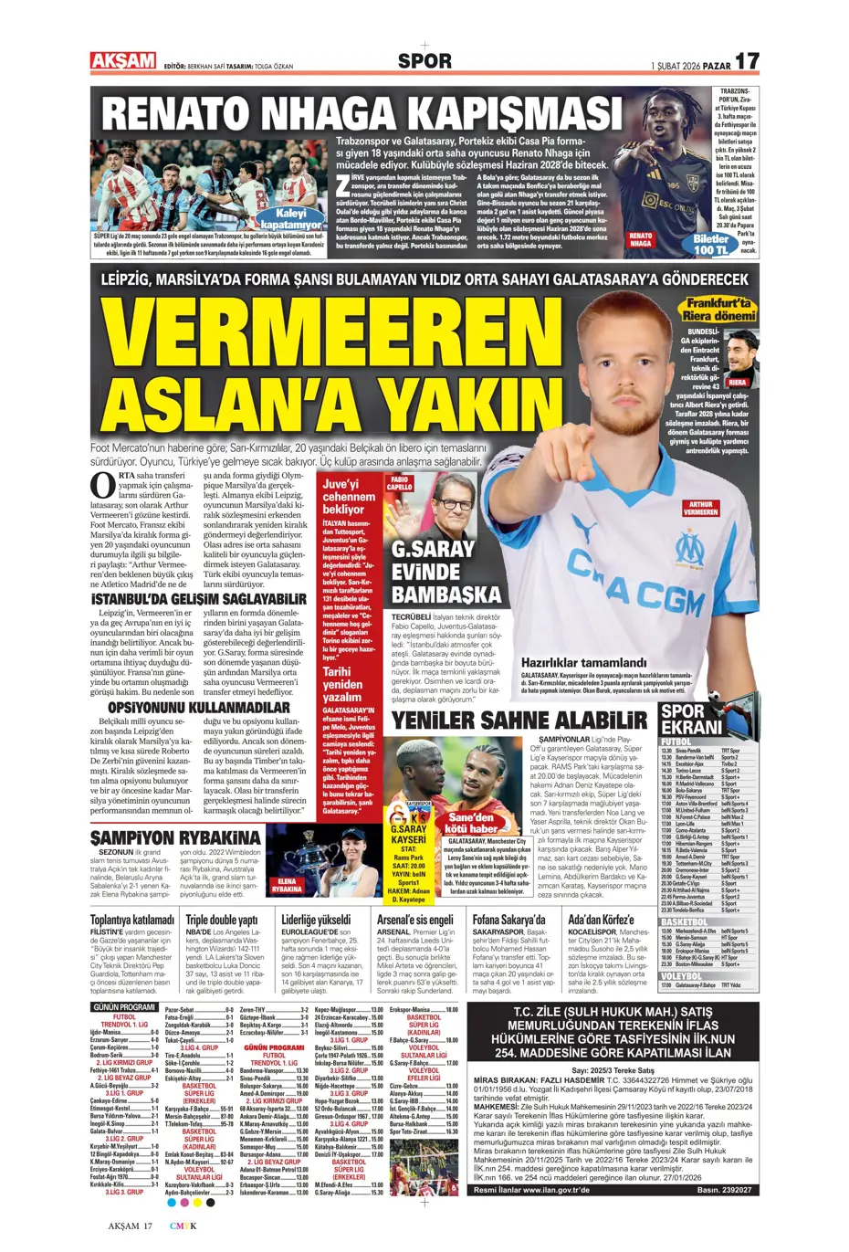 "N'Golo Kante sonunda tamam! Bonservisi belli oldu" | Sporun manşetleri - 31