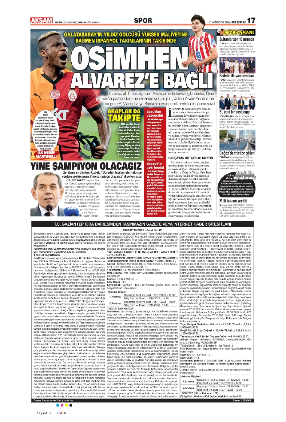 Yüksel Yıldırım, Fenerbahçe'den flaş bir transfer yapıyor | Sporun manşetleri - 5 Yüksel Yıldırım, Fenerbahçe'den flaş bir transfer yapıyor | Sporun manşetleri - 5
