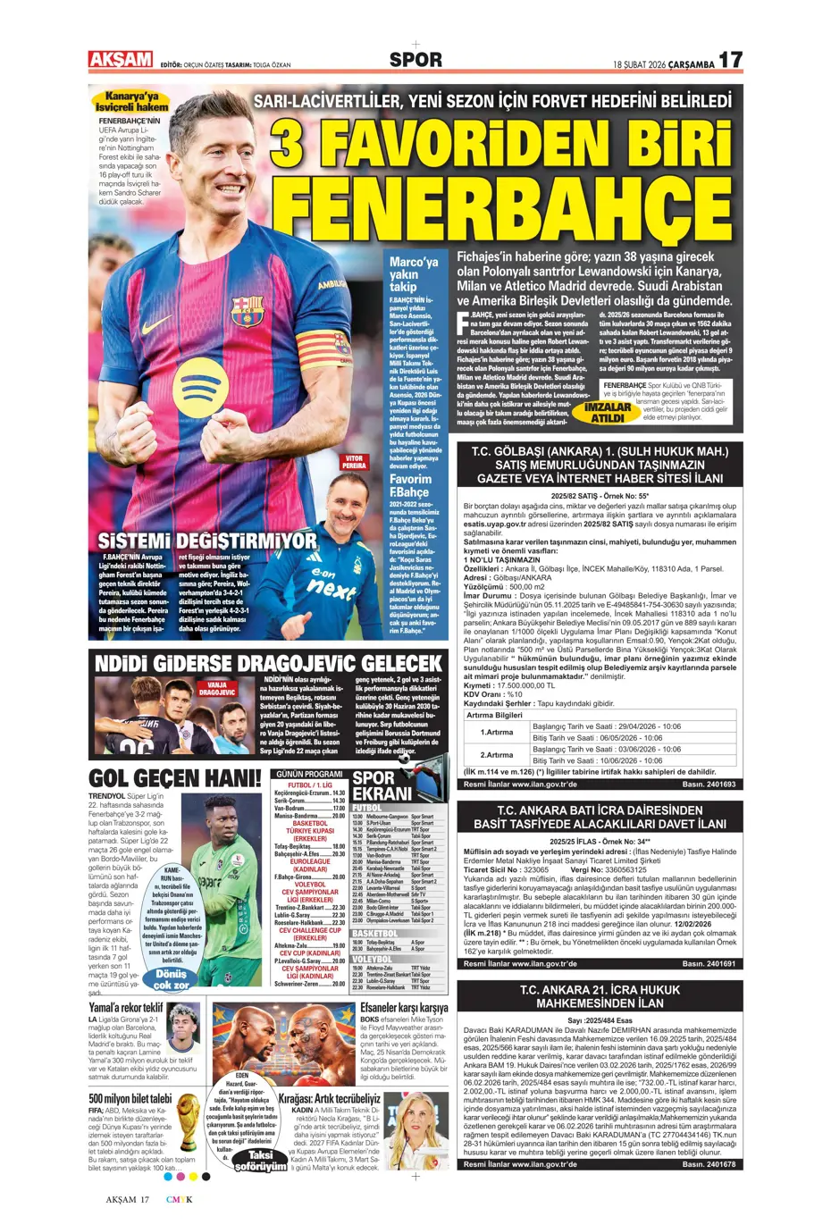 "Aslan Juve'yi perişan etti" | Sporun manşetleri - 28