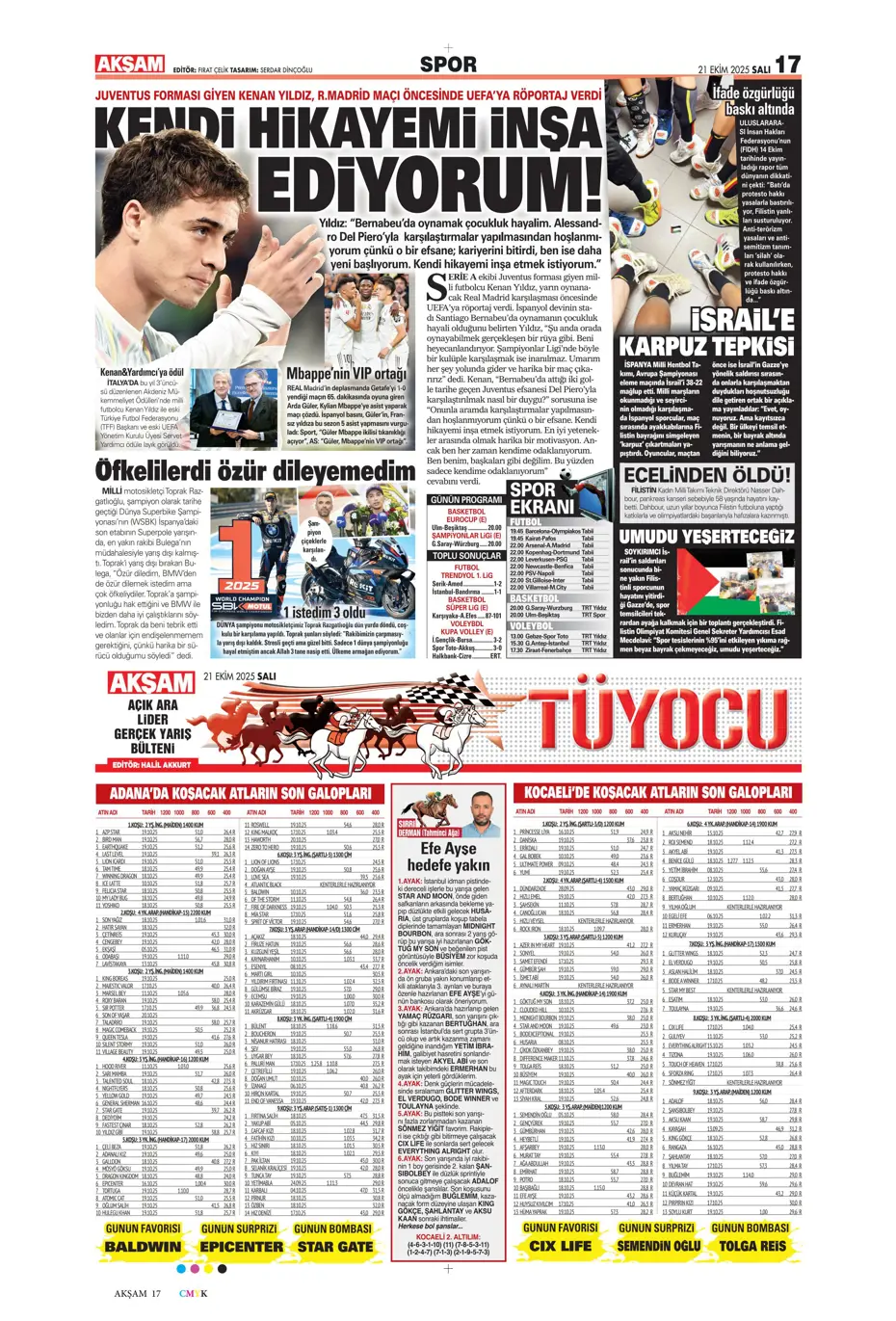 "Ve Goretzka doğrulandı" | Sporun manşetleri - 37 "Ve Goretzka doğrulandı" | Sporun manşetleri - 37