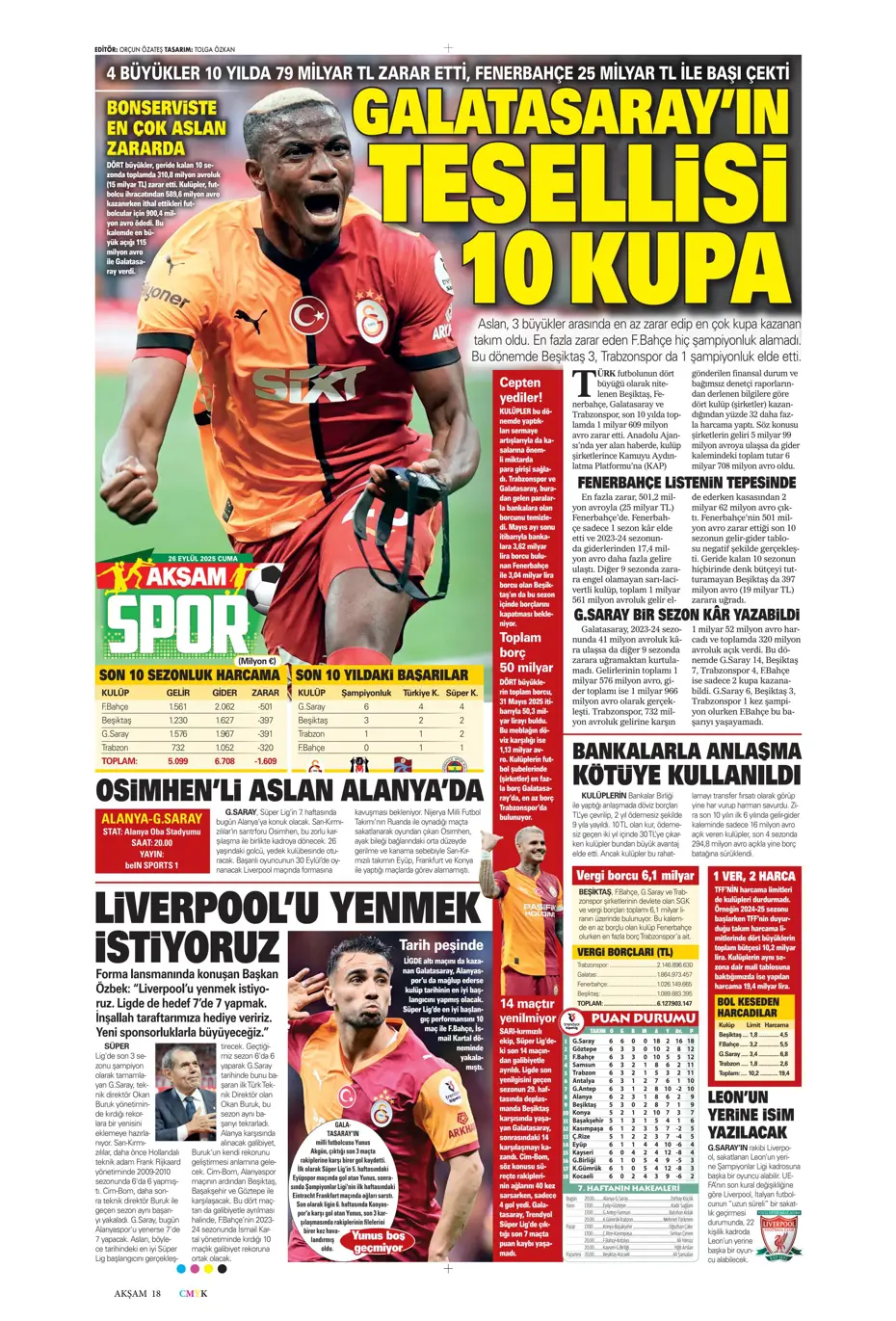 "Volkan Demirel'den Fenerbahçe'ye cevap" | Sporun manşetleri - 34