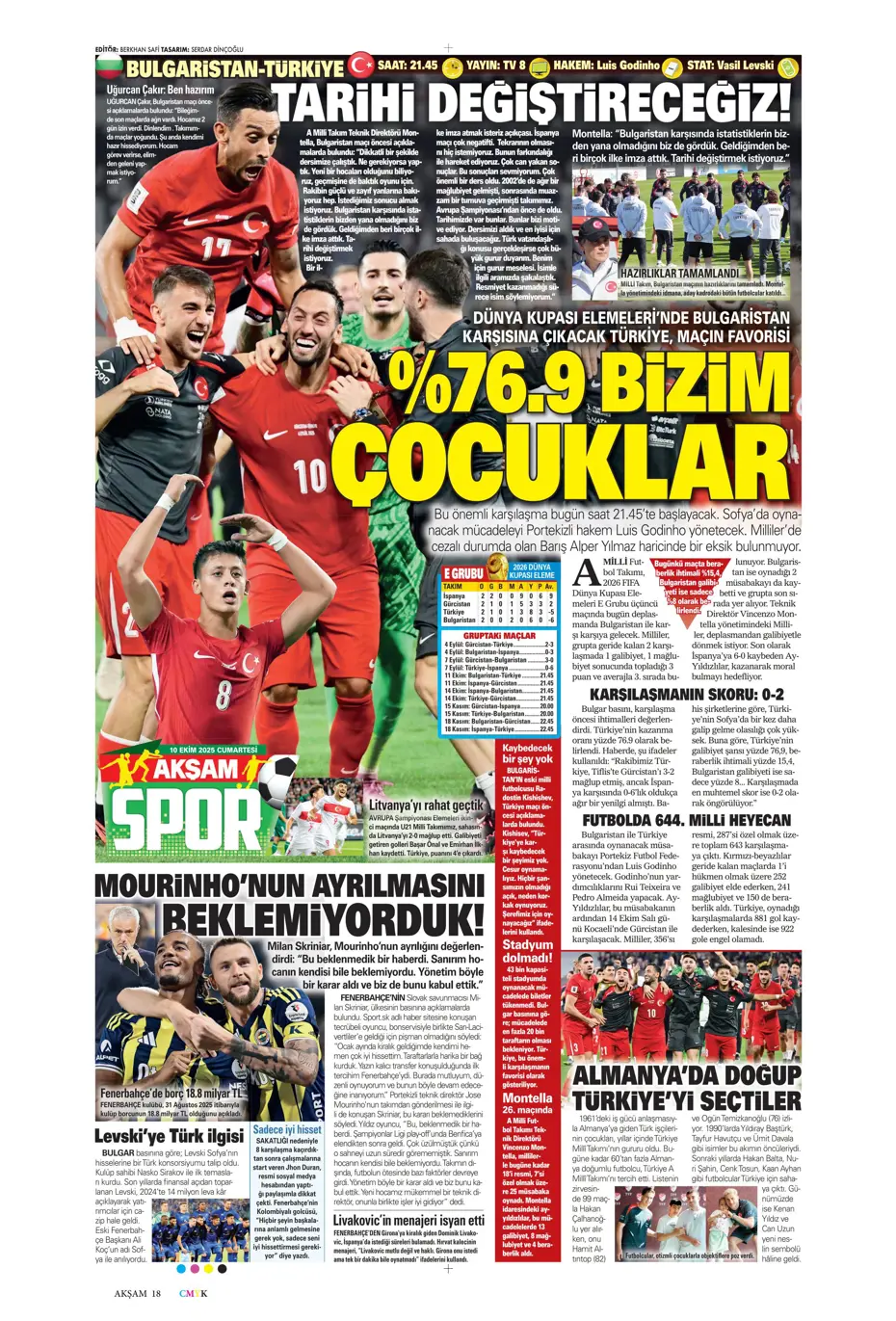 "Sergen Yalçın'ın yeni hedefi Çağlar Söyüncü" | Sporun manşetleri - 41