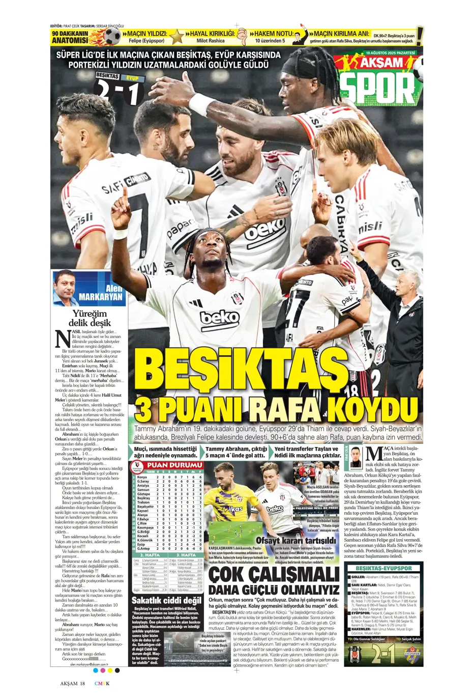 "Galatasaray'dan Antony bombası" | Sporun manşetleri - 36