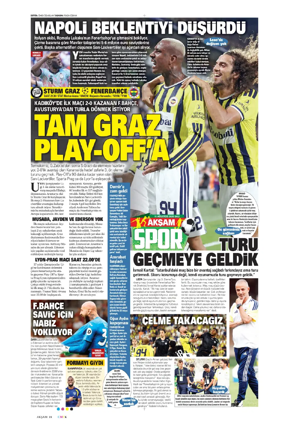 Ederson takasıyla yıldız sol kanat Fenerbahçe'ye geliyor | Sporun manşetleri - 21