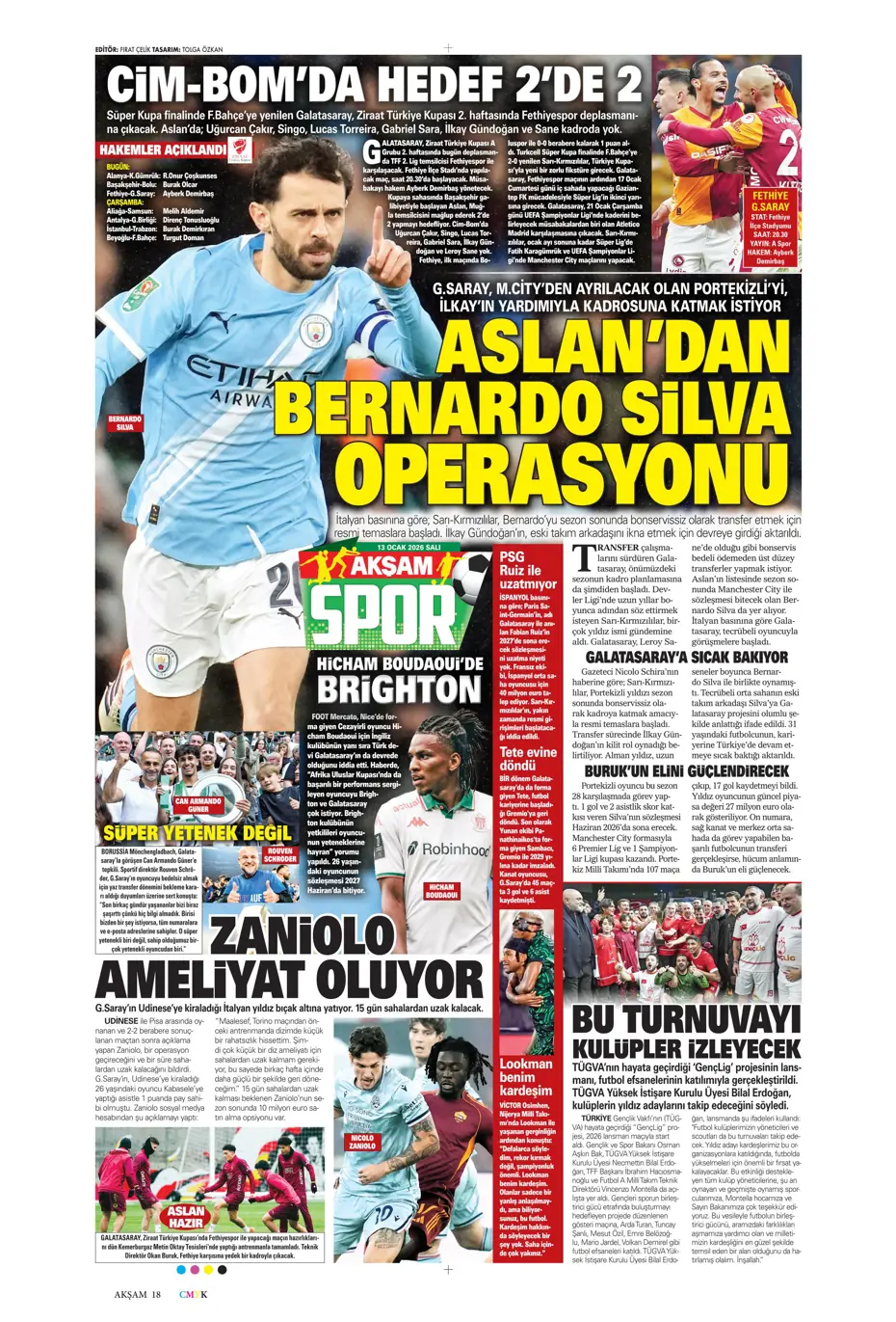 "Elveda! Fenerbahçe'de 20 milyon euroluk ayrılık" | Sporun manşetleri - 28