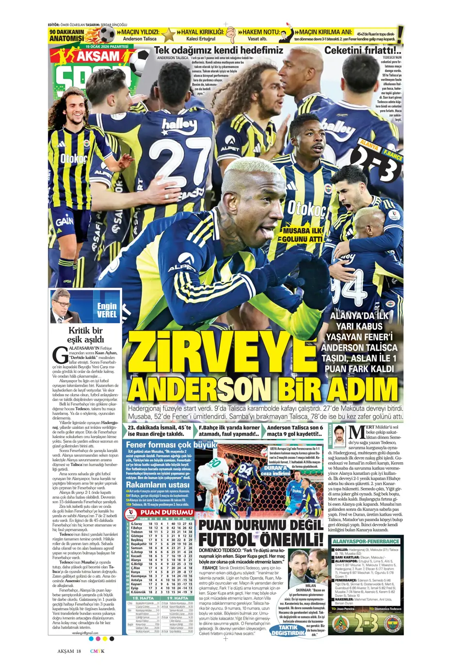 "Sonunda Maestro bombası patlıyor" | Sporun manşetleri - 34