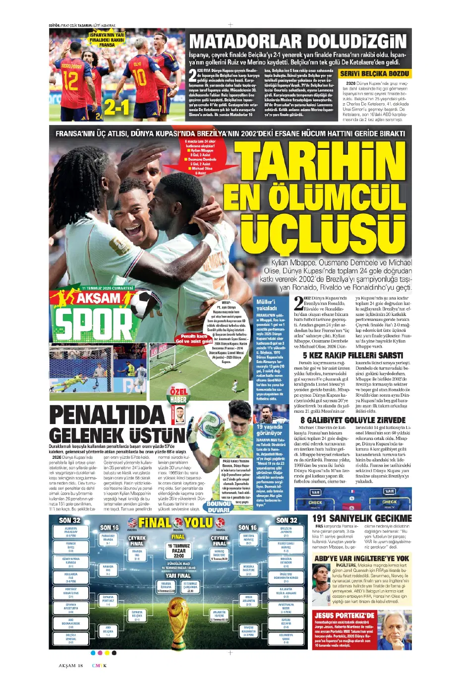 Kerem Aktürkoğlu için rekor teklif | Sporun manşetleri - 21