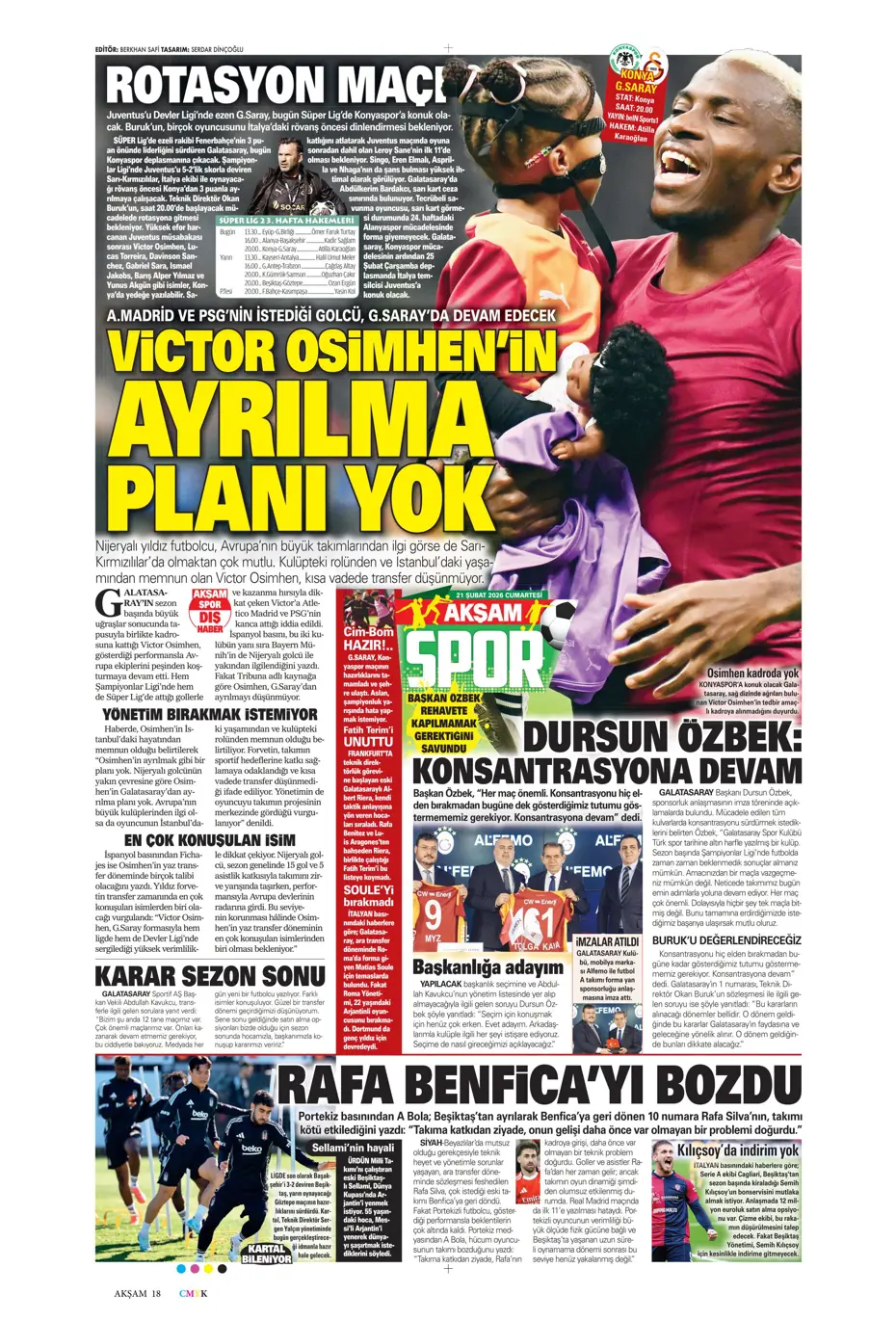 "İlk transfer Altay Bayındır" | Sporun manşetleri - 36