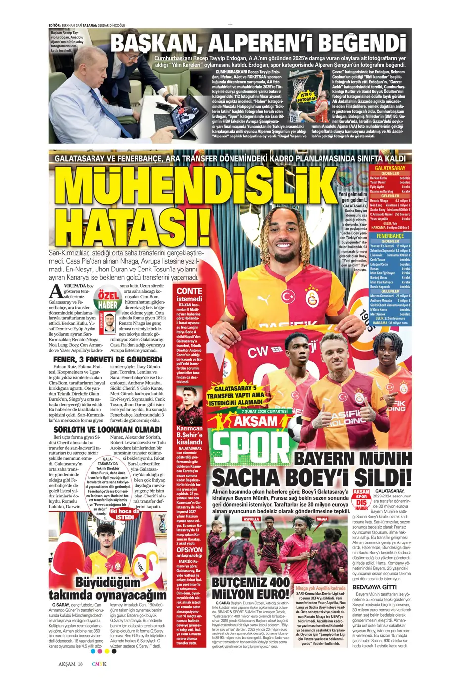 "Icardi ile 2+1 yıl daha" | Sporun manşetleri - 36