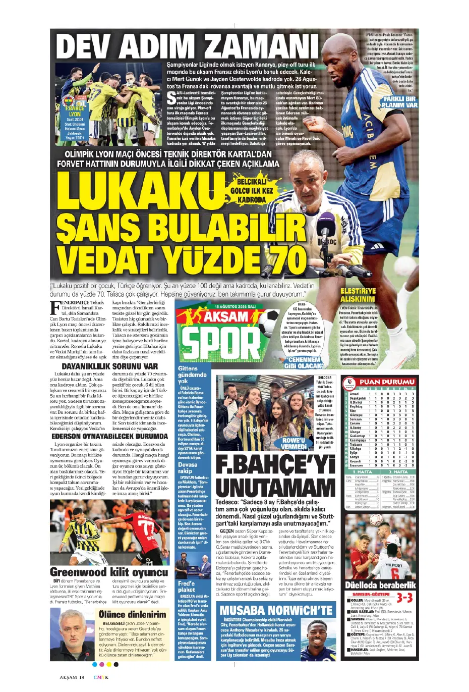 Cerny'nin yerine 40 milyonluk dünya starı Beşiktaş'a | Sporun manşetleri - 13