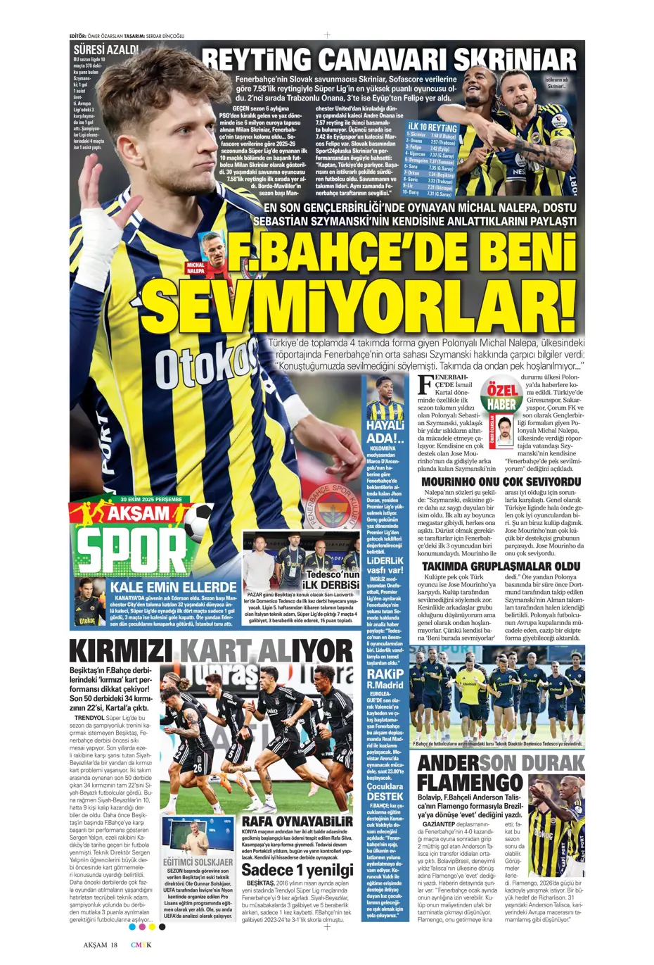 "Talisca teklife "Evet" dedi" | Sporun manşetleri - 33