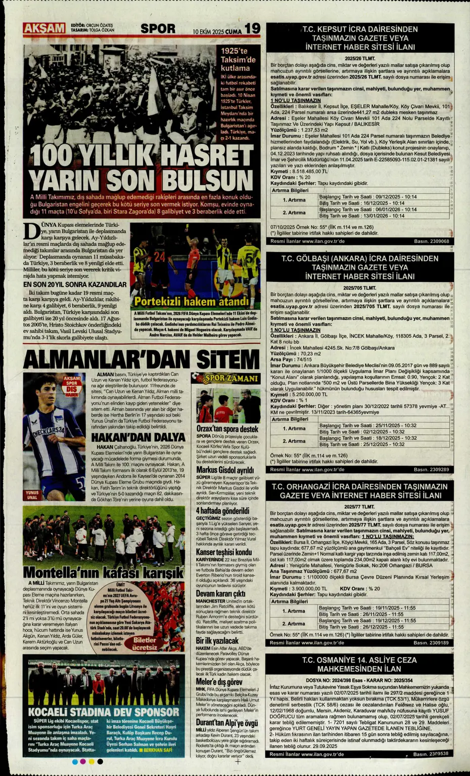 "Sadettin Saran ilk transferini milli yıldızla yapıyor" | Sporun manşetleri - 34