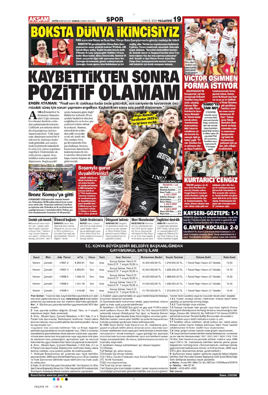 "Galatasaray'da Leroy Sane sıkıntısı" | Sporun manşetleri - 27