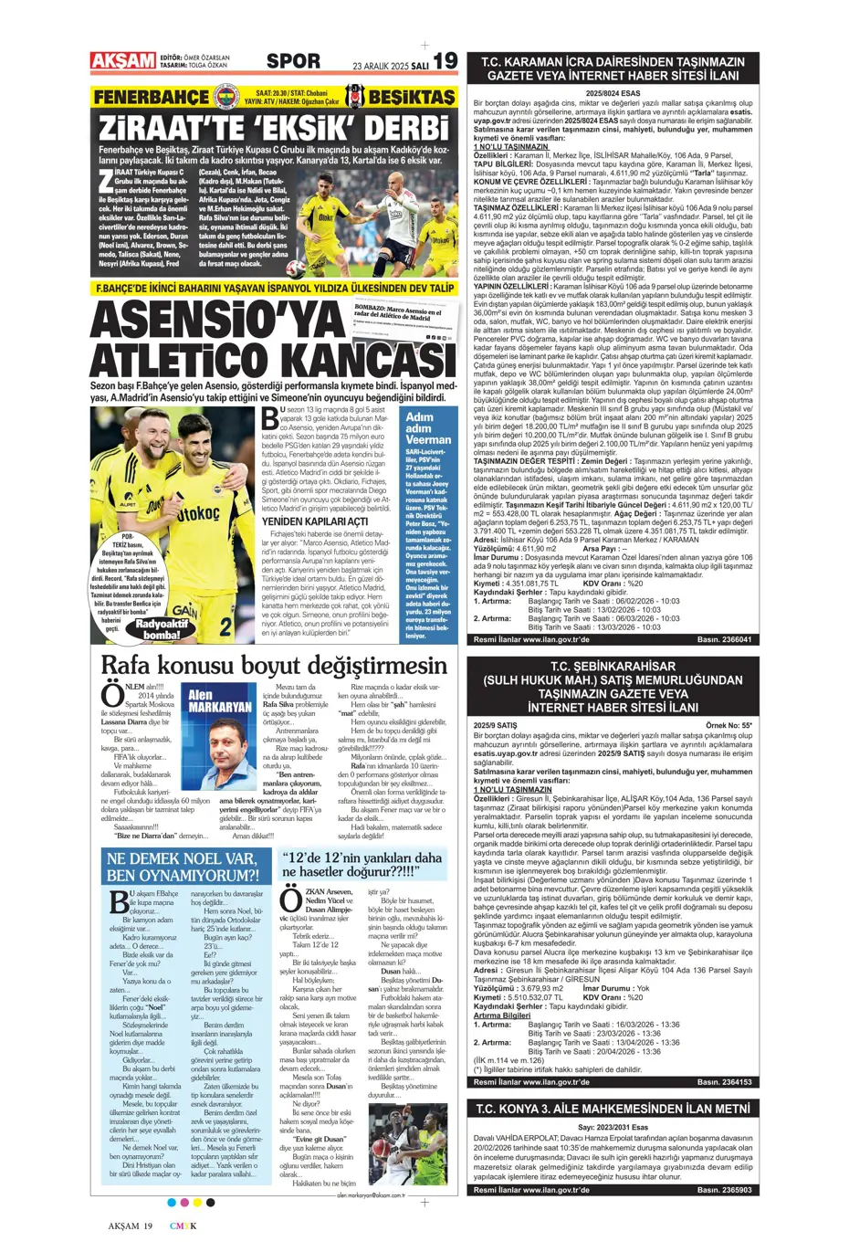 "Fenerbahçe'den Talisca'yla ilgili son karar çıktı" | Sporun manşetleri - 10 "Fenerbahçe'den Talisca'yla ilgili son karar çıktı" | Sporun manşetleri - 10