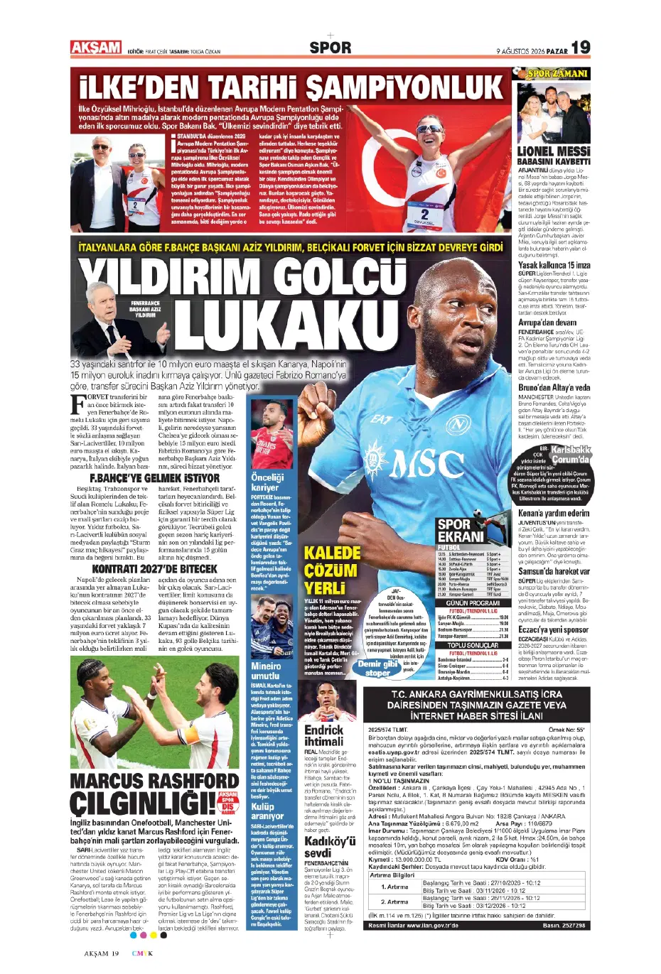 Fenerbahçe'de yaprak dökümü! Çağlar Söyüncü dahil tam 11 futbolcu | Sporun manşetleri - 13 Fenerbahçe'de yaprak dökümü! Çağlar Söyüncü dahil tam 11 futbolcu | Sporun manşetleri - 13