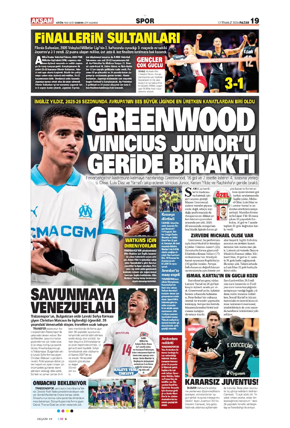 Galatasaray'a 50 milyon euroluk yıldız! İlk görüşme gerçekleşti | Sporun manşetleri - 25