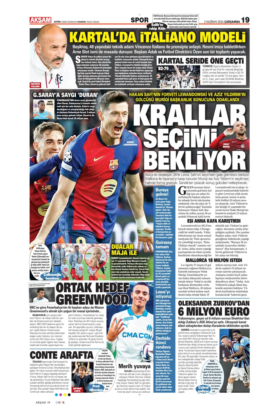 Hakan Safi'den kaleci bombası: Maldini bu ismi bizzat önerdi | Sporun manşetleri - 32