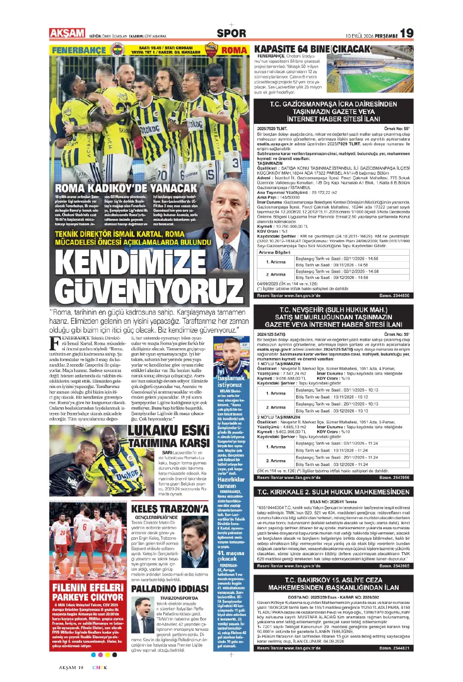 Ve Trabzonspor, Arda Turan'ı bırakmadı: Flaş karar | Sporun manşetleri - 7 Ve Trabzonspor, Arda Turan'ı bırakmadı: Flaş karar | Sporun manşetleri - 7