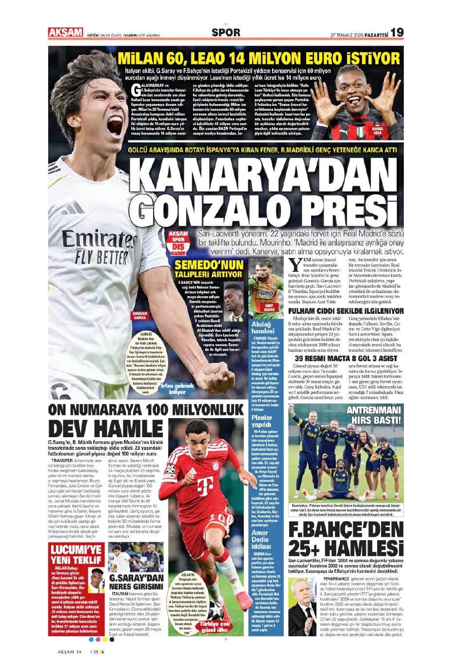 Transferde Günay Güvenç bombası patlamak üzere | Sporun manşetleri - 21