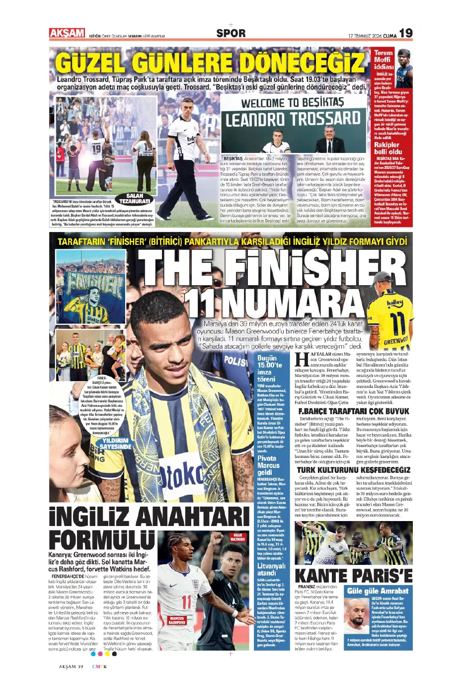 Fenerbahçe'den yılın sürprizi: Paul Onuachu | Sporun manşetleri - 21