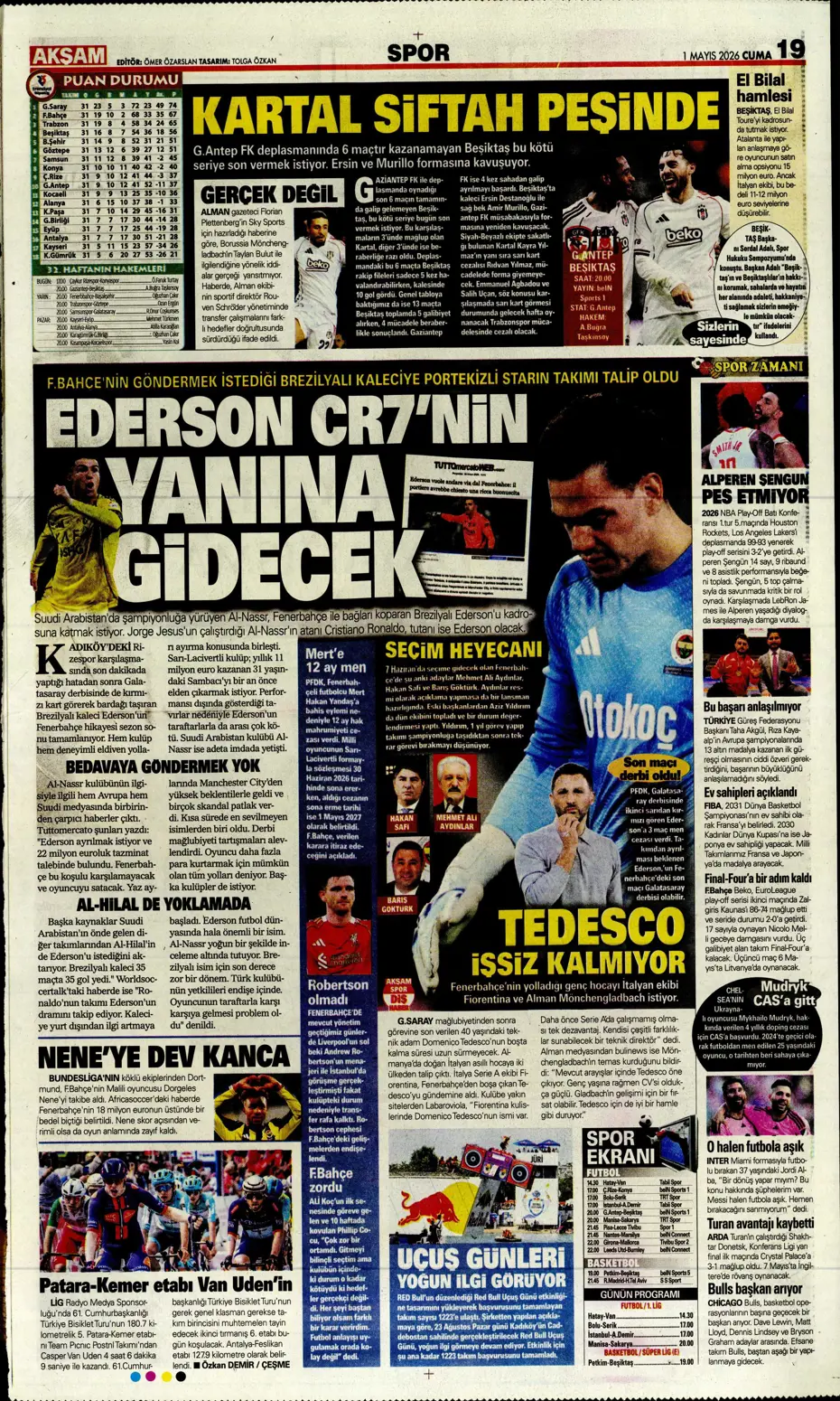 Fenerbahçe'den Salah bombası: Görüşme yapıldı | Sporun manşetleri - 2 Fenerbahçe'den Salah bombası: Görüşme yapıldı | Sporun manşetleri - 2