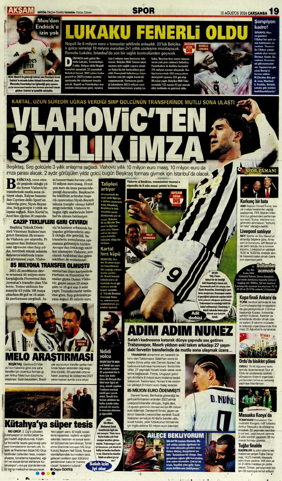 Fred'in hemen ardından bir veda daha geliyor! Yerine gelecek isim çoktan belli | Sporun manşetleri - 10 Fred'in hemen ardından bir veda daha geliyor! Yerine gelecek isim çoktan belli | Sporun manşetleri - 10