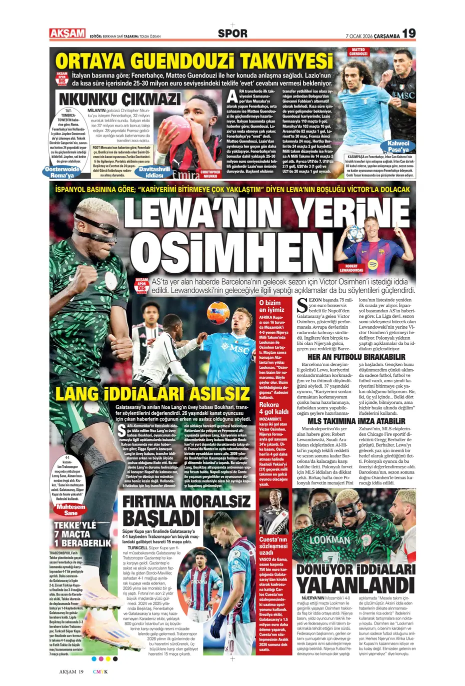 "İrfan Can Kahveci bugün resmi imzayı atacak" | Sporun manşetleri - 23