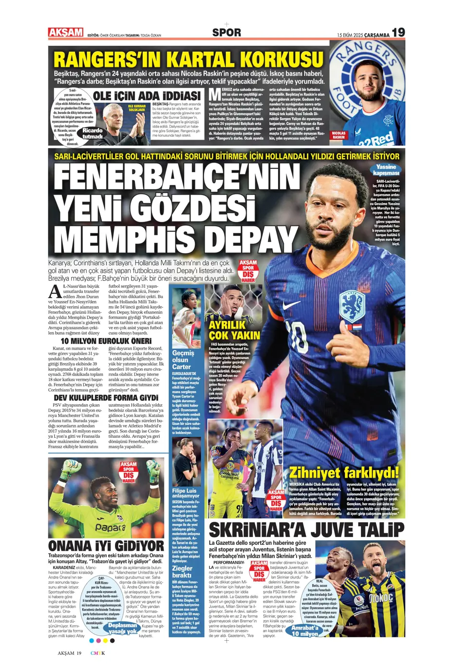 "Gürcistan'a dünyayı dar ettik" | Sporun manşetleri - 34