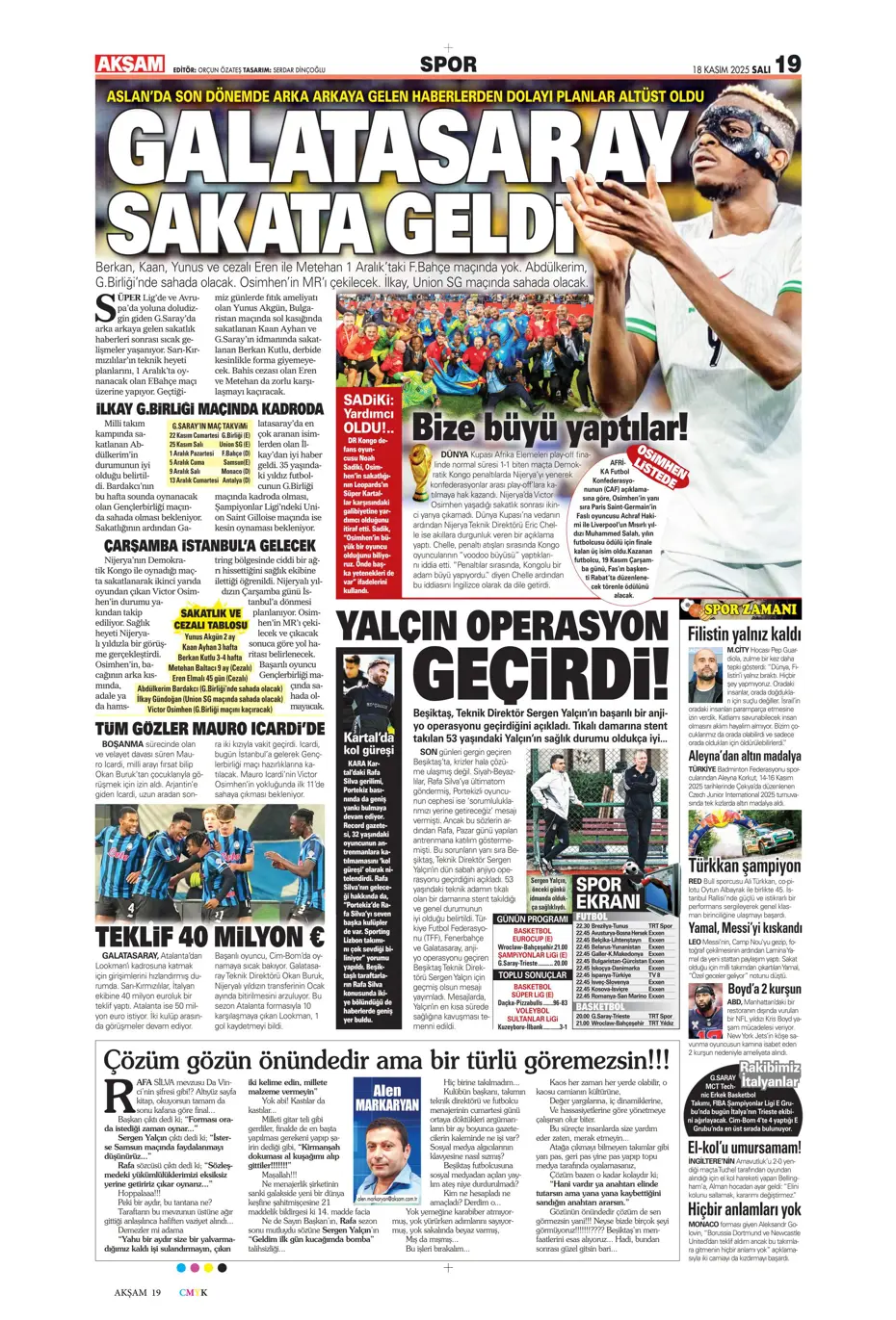 "Fenerbahçe'ye Diego Carlos piyangosu vurdu" | Sporun manşetleri - 34