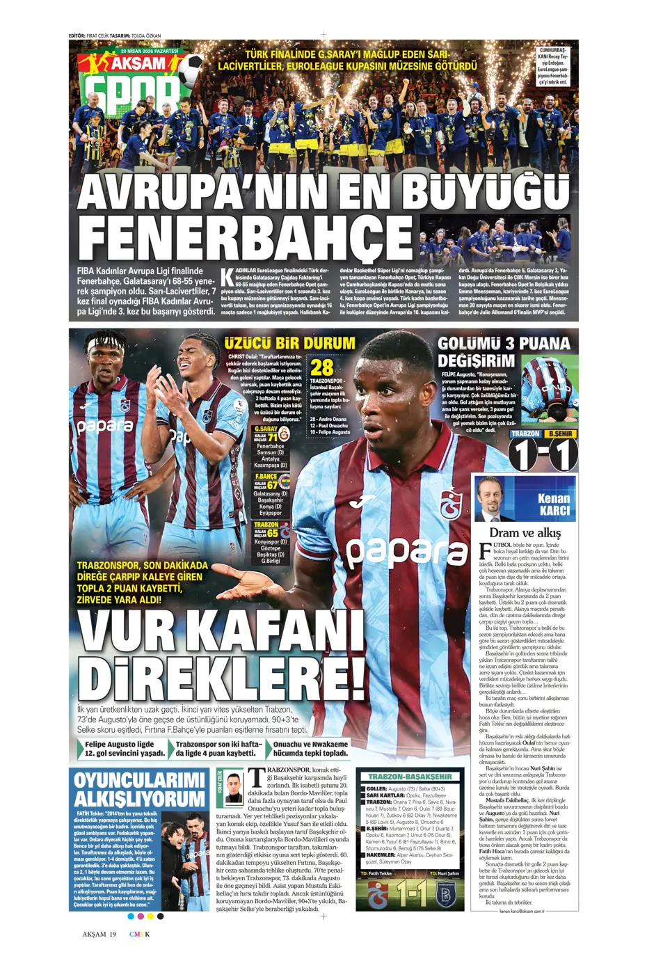 Eyvah! Gabriel Sara için geliyorlar | Sporun manşetleri - 42 Eyvah! Gabriel Sara için geliyorlar | Sporun manşetleri - 42