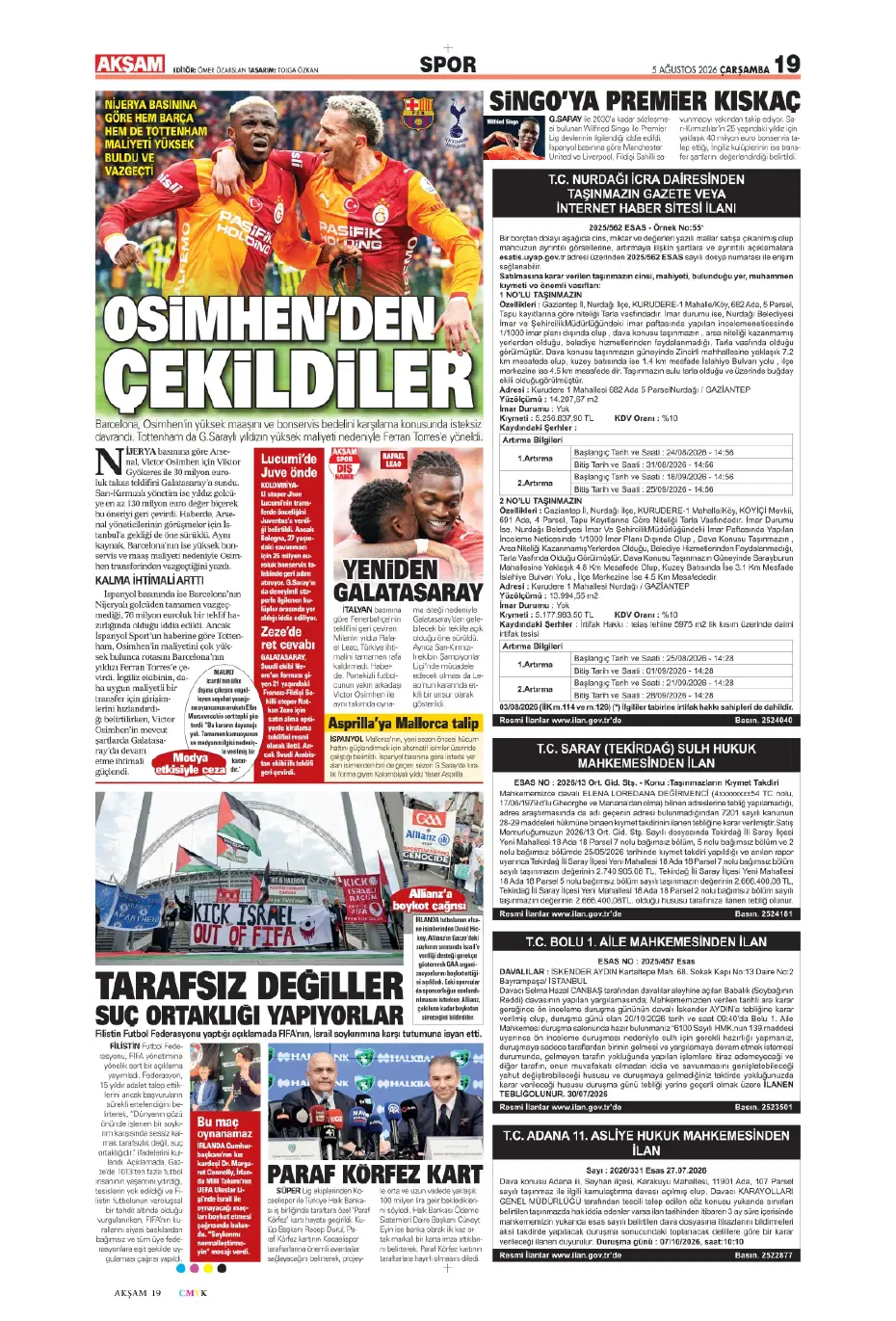 Salah sonrası Trabzonspor'un yeni bombası Süper Lig'den | Sporun manşetleri - 13