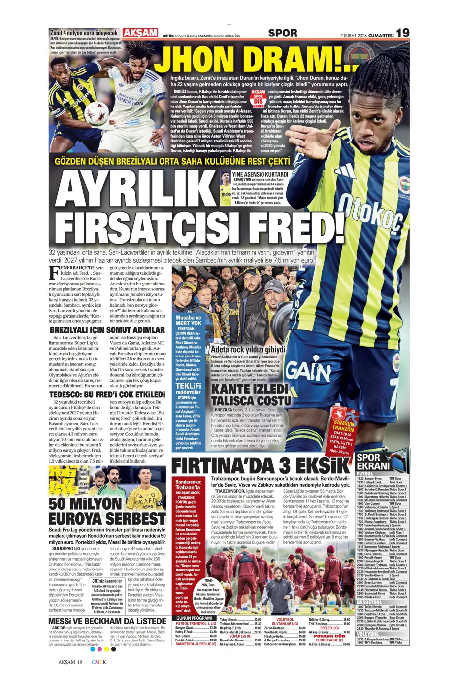 "Icardi ile 2+1 yıl daha" | Sporun manşetleri - 31