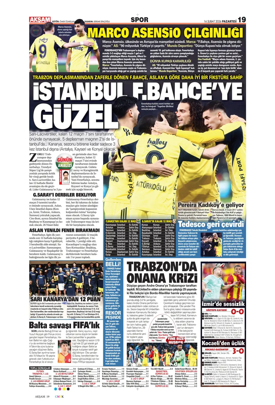 "Galatasaray Fenerbahçe'yi FIFA'ya şikayet ediyor" | Sporun manşetleri - 28