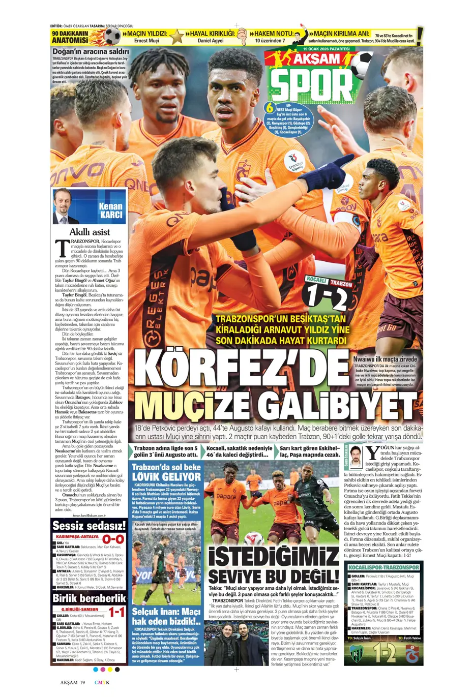 "Sonunda Maestro bombası patlıyor" | Sporun manşetleri - 39